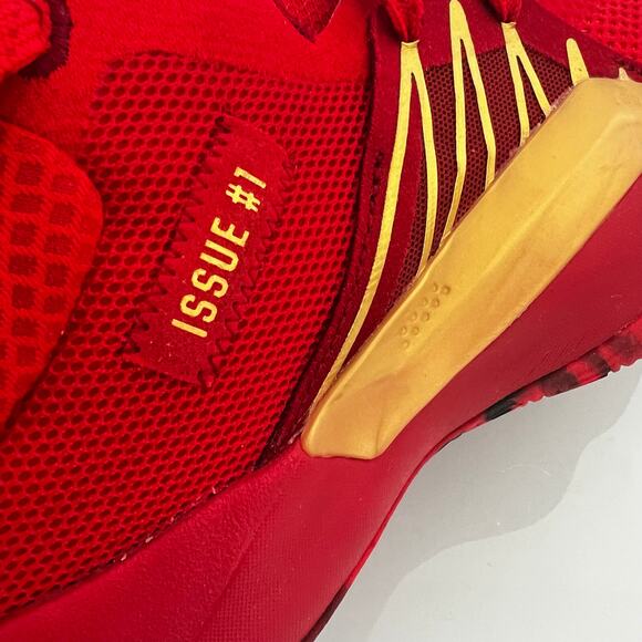 Adidas Men's EG0490 Red Marvel D.O.N Issue 1 Spider Size 12 Basketball Shoes - Picture 8 of 11